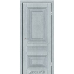 Межкомнатная дверь KORFAD EXPRESS CARROL Цемент Светлый Глухое