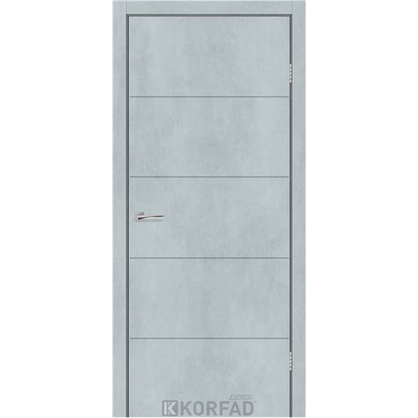 Межкомнатная дверь KORFAD EXPRESS ENIGMA Цемент Светлый