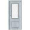 Межкомнатная дверь KORFAD EXPRESS KOLIN Цемент Светлый Рисунок прозрачный