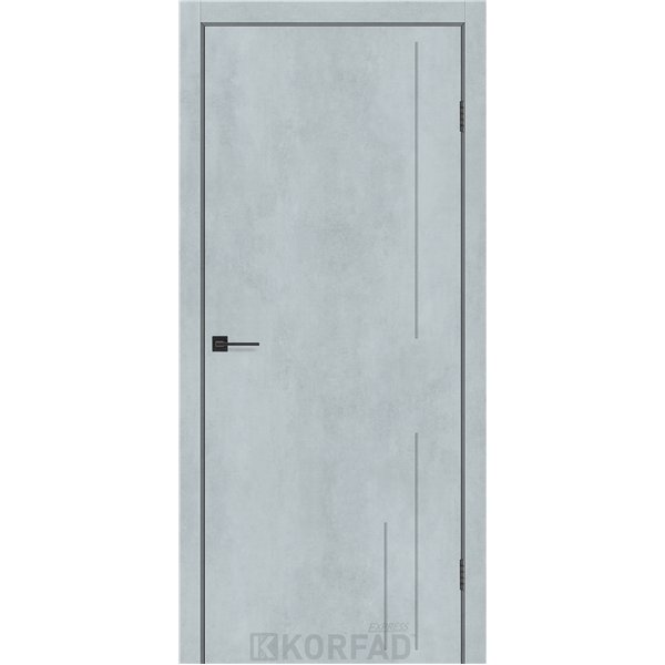 Межкомнатные двери KORFAD EXPRESS MONRO Цемент Светлый