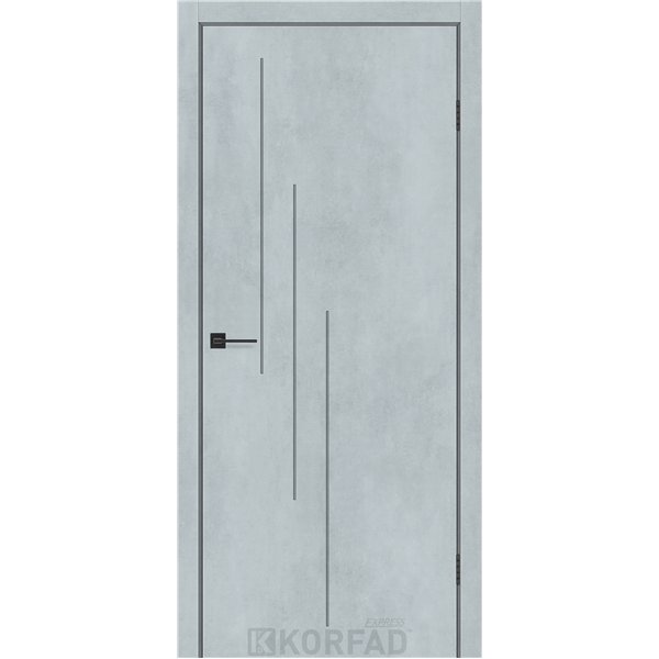 Межкомнатные двери KORFAD EXPRESS RONTO Цемент Светлый