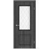 Межкомнатная дверь KORFAD EXPRESS KOLIN Ясень Гранит Рисунок прозрачный