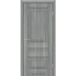 Межкомнатная дверь KORFAD EXPRESS CARROL Ясень Стальной Глухое