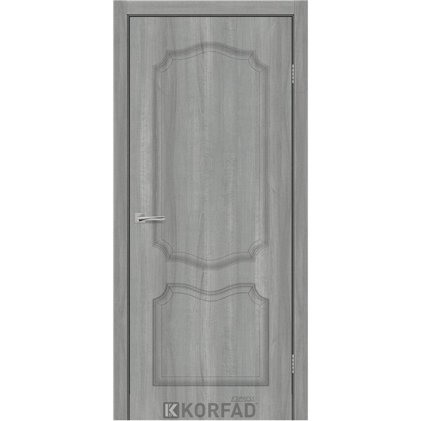 Межкомнатная дверь KORFAD EXPRESS MIRAGE Ясень Стальной Глухое