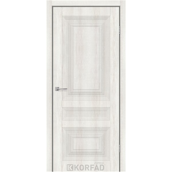 Межкомнатная дверь KORFAD EXPRESS CARROL Ясень Шелковый Глухое