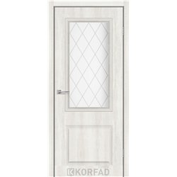 Межкомнатная дверь KORFAD EXPRESS KOLIN Ясень Шелковый Рисунок прозрачный