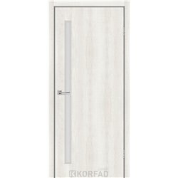 Межкомнатные двери KORFAD EXPRESS GLASS-03 Ясень Шелковый Стекло Сатин