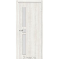 Межкомнатные двери KORFAD EXPRESS GLASS-05 Ясень Шелковый Стекло Сатин