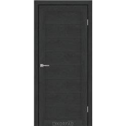 Межкомнатные двери KORFAD EXPRESS MARGO Бетон Графит Глухое