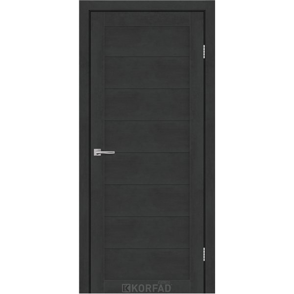 Межкомнатные двери KORFAD EXPRESS MARGO Бетон Графит Глухое