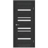 Межкомнатные двери KORFAD EXPRESS MARTINA Бетон Графит Стекло Сатин