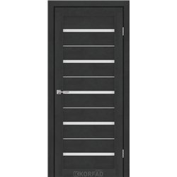 Межкомнатные двери KORFAD EXPRESS ROXTON Бетон Графит Стекло Сатин