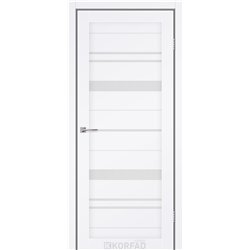 Межкомнатные двери KORFAD EXPRESS BELMINA Белый Мат Стекло Сатин
