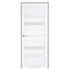 Межкомнатные двери KORFAD EXPRESS BELMINA Белый Мат Стекло Сатин