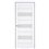 Міжкімнатні двері KORFAD EXPRESS CORRIS Білий Мат Скло Сатин