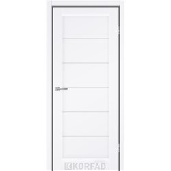 Межкомнатные двери KORFAD EXPRESS RIVIERA Белый Мат Стекло Сатин