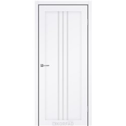 Межкомнатные двери KORFAD EXPRESS STILTON Белый Мат Стекло Сатин