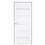 Міжкімнатні двері KORFAD EXPRESS VISTA Білий Мат Скло Сатин