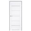 Межкомнатные двери KORFAD EXPRESS VISTA Белый Мат  Стекло Сатин