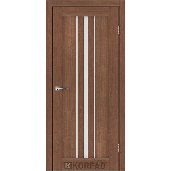 Межкомнатные двери KORFAD EXPRESS ALLEGRO Ольха Горная Стекло Сатин