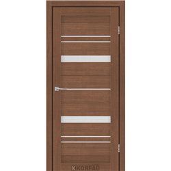 Межкомнатные двери KORFAD EXPRESS BELMINA Ольха Горная Стекло Сатин