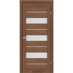 Межкомнатные двери KORFAD EXPRESS CORRIS Ольха Горная Стекло Сатин