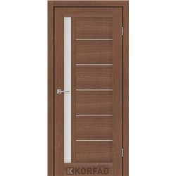 Межкомнатные двери KORFAD EXPRESS OCTAVIA Ольха Горная Стекло Сатин