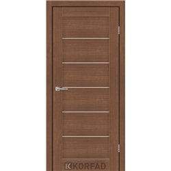 Межкомнатные двери KORFAD EXPRESS RIVIERA Ольха Горная Стекло Сатин