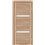 Міжкімнатні двері KORFAD EXPRESS BELMINA Кастелло Карамель Скло Сатин