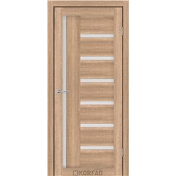 Межкомнатные двери KORFAD EXPRESS HELENA Кастелло Карамель Стекло Сатин