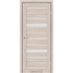 Межкомнатные двери KORFAD EXPRESS BELMINA Кастелло Пастельный Стекло Сатин