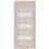 Міжкімнатні двері KORFAD EXPRESS CORRIS Кастелло Пастельний Скло Сатин