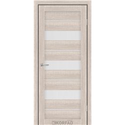 Межкомнатные двери KORFAD EXPRESS CORRIS Кастелло Пастельный Стекло Сатин