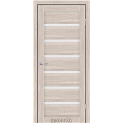 Межкомнатные двери KORFAD EXPRESS DELMONT Кастелло Пастельный Стекло Сатин