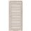 Міжкімнатні двері KORFAD EXPRESS ROXTON Кастелло Пастельний Скло Сатин