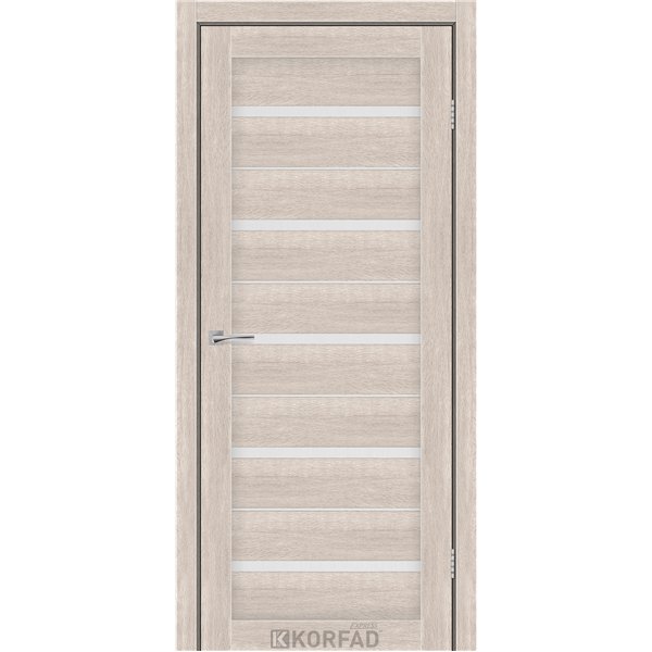 Межкомнатные двери KORFAD EXPRESS ROXTON Кастелло Пастельный Стекло Сатин