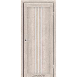 Межкомнатные двери KORFAD EXPRESS STILTON Кастелло Пастельный Стекло Сатин