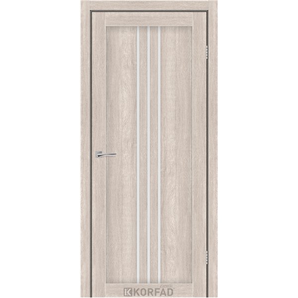 Межкомнатные двери KORFAD EXPRESS STILTON Кастелло Пастельный Стекло Сатин