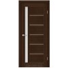 Межкомнатные двери KORFAD EXPRESS OCTAVIA Каштан Бурбон Стекло Сатин