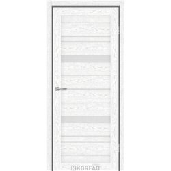 Межкомнатные двери KORFAD EXPRESS BELMINA Патина Смоки Стекло Сатин