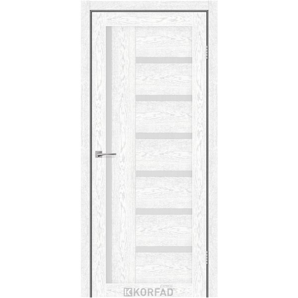 Межкомнатные двери KORFAD EXPRESS HELENA Патина Смоки Стекло Сатин