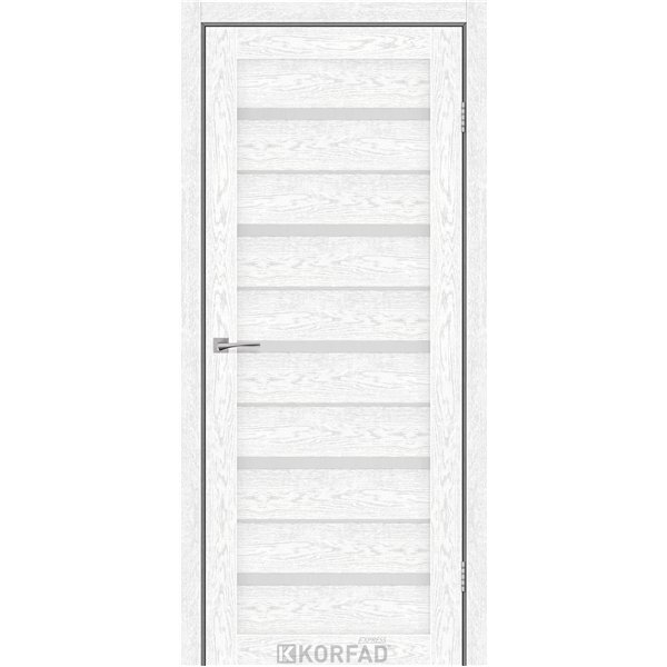 Межкомнатные двери KORFAD EXPRESS ROXTON Патина Смоки Стекло Сатин