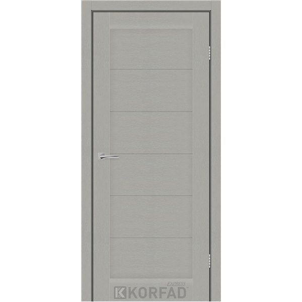 Межкомнатные двери KORFAD EXPRESS AVALON Сатин Жемчужный глухая (без стекла)