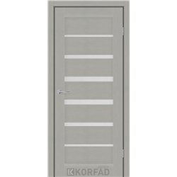 Межкомнатные двери KORFAD EXPRESS PESTO Сатин Жемчужный Стекло Сатин