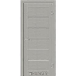 Межкомнатные двери KORFAD EXPRESS RIVIERA Сатин Жемчужный Стекло Сатин