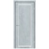 Межкомнатные двери KORFAD EXPRESS LEGACY Цемент Светлый Стекло Сатин