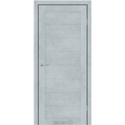 Межкомнатные двери KORFAD EXPRESS MARGO Цемент Светлый Глухой