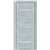 Міжкімнатні двері KORFAD EXPRESS VISTA Цемент Світлий Скло Сатин