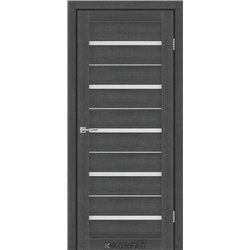 Межкомнатные двери KORFAD EXPRESS ROXTON Ясень Гранит Стекло Сатин