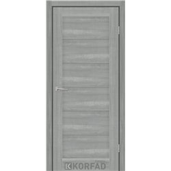 Межкомнатные двери KORFAD EXPRESS AVALON Ясень Стальной глухая (без стекла)